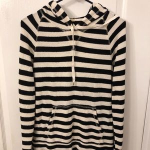 Jcrew factory striped hoodie